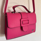 Γυναικεία τσάντα χειρός φουξ δερματίνη