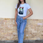 Λευκό T-shirt Frida