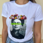 Λευκό T-shirt Frida