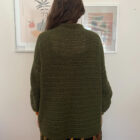 Πλεκτό χειροποίητο φόρεμα με κρόσια