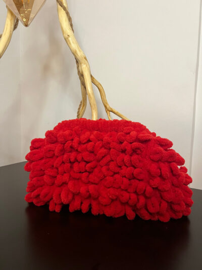 Τσάντα puffy κόκκινη