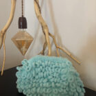 Τσάντα puffy φυστικί