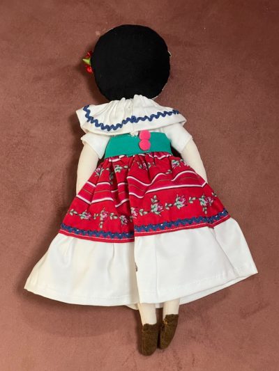 Frida Kahlo χειροποίητη υφασμάτινη κούκλα
